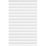 vidaXL Зеброва щора бял 150x200 см ширина на плата 145, 9 см полиестер (4014791)