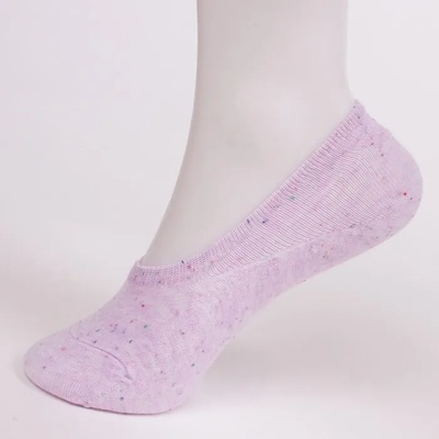 Лилави терлици с ефектни цветни точици