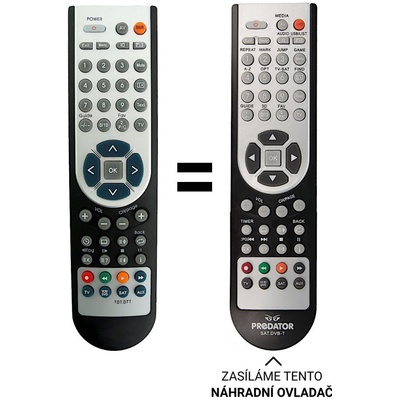 Dálkový ovladač Predátor Hirschmann CSR42CW Opentel ODS3500F – Hledejceny.cz