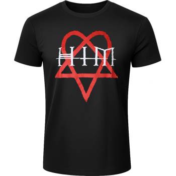 ROCK OFF мъжка тениска HIM - Heartagram - BL - ROCK OFF - HIMTEE10MB
