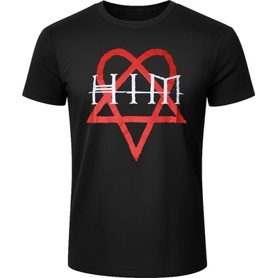 ROCK OFF мъжка тениска HIM - Heartagram - BL - ROCK OFF - HIMTEE10MB