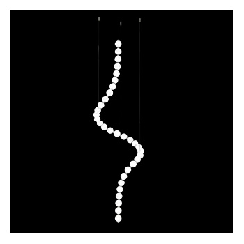 ELMARK Pearl led ПЕНДЕЛ 66w 3000k, ЗЛАТО (955pearl6630p1gd)