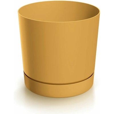 PROSPERPLAST Kvetináč TUBO P 12,8cm hořčicový