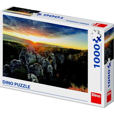 DINO Skalnaté stěny 1000 dielov