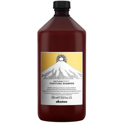 Davines NATURALTECH Purifying čistící šampon na mastné nebo suché lupy 1000 ml