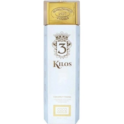 Vodka 3 Kilos Coco Gold 40% 1 l (holá láhev)