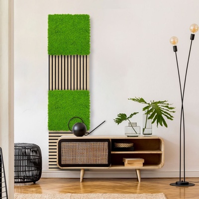 Jangal Modular Wall Design Moss LIME GREEN 11121 520 x 520 mm 0,2704m²