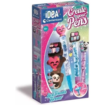 Clementoni Clementoni: Комплект за създаване на химикалки - BFF (18162)