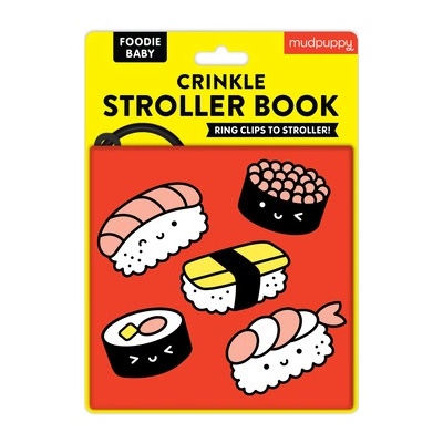 Foodie Baby Crinkle Fabric Stroller Book (Mudpuppy)