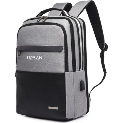 Раница за лаптоп Urban Explorer TechVista, до 15.6" (39.62 cm), USB порт, сива (UE085GR)