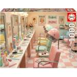 Educa Пъзел Educa от 1000 части - Ретро салон за красота (EDU20562)