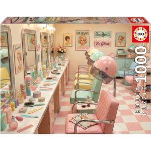 Educa Пъзел Educa от 1000 части - Ретро салон за красота (EDU20562)