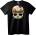 NOONEBRAND Тениска с флорален череп - 2XL, White