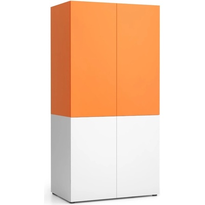 Plan Kuchynská policová skriňa NIKA 1000x600x2000 mm oranžová