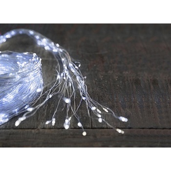 MagicHome Reťaz Twisted Stars 360S 230V IP44 studená biela exteriér osvetlenie L-3 m