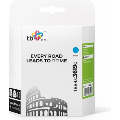TB Print Brother LC-3619C - kompatibilný