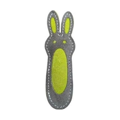 Animall Cat kožená s catnipem králík 18 x 6 cm