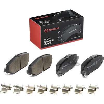 Sada brzdových platničiek kotúčovej brzdy BREMBO P 37 025