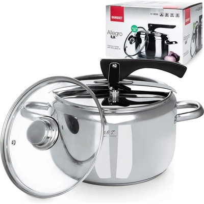 Banquet Allegro 5l s extra skleněnou poklicí – Zboží Dáma