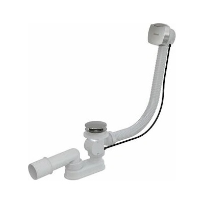 Ravak vaňový sifón bowden 570 s hranatým prepadom, chróm, X01507