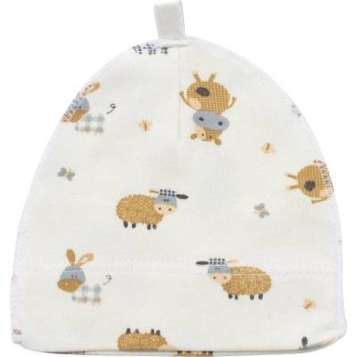 Sevibaby Бебешка Шапка За Недоносено Бебе Цвят ОВЧИЦА (6952 - 130)