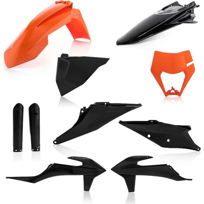 Acerbis plastový full kit KTM EXC/EXCF 20/22 oranž/černá oranžová/černá – Zbozi.Blesk.cz