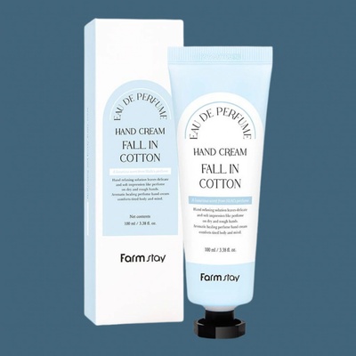 Farm Stay Eau De Parfume parfemovaný krém na ruce s vůní bavlny 100 ml