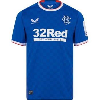 Castore Мъжка футболна фланелка Castore Rangers Home Shirt Mens 2023 2024 - Blue