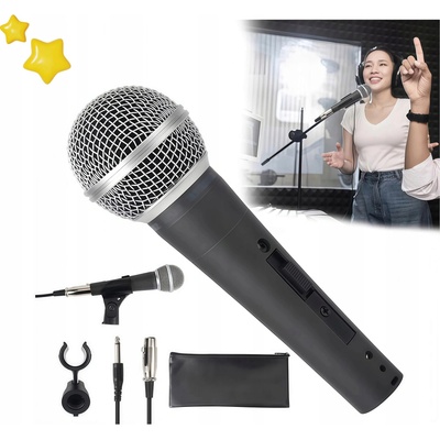 KÁBLOVÝ NA KARAOKE DYNAMICKÝ S XLR KÁBLOM 3 M