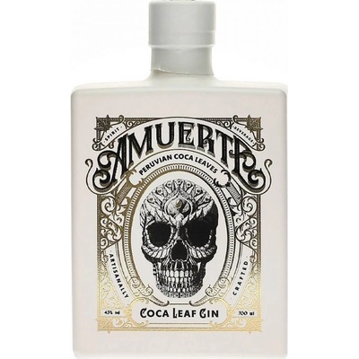 Amuerte COCA LEAF Gin - White Edition 43% 0,7 l (čistá fľaša)