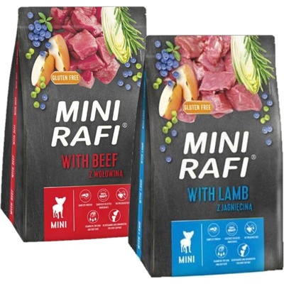 Dolina Noteci Rafi Mini s hovězím a jehněčím masem 2 x 3 kg