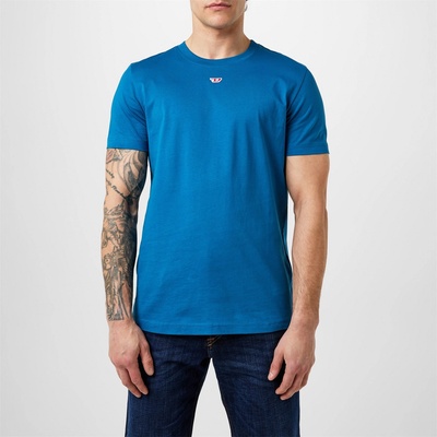 Diesel Тениска Diesel Small Mid D T Shirt - Blue 8NT