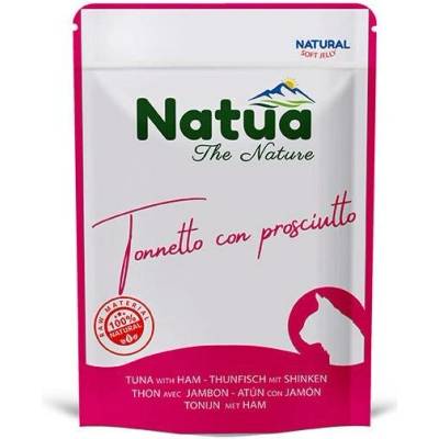 Natua Cat Adult filety z tuňáka a šunka 70 g