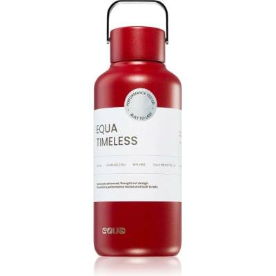 Equa Timeless nerezová láhev na vodu malá barva Wine Not 1 ks