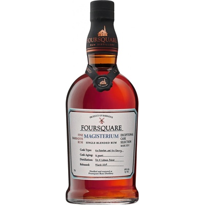 Foursquare Magisterium 16y 58% 0,7 l (čistá fľaša)