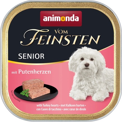 Animonda vom Feinsten Senior s morčacími srdiečkami 22 x 150 g