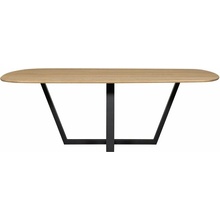 WOOOD Tablo s doskou z dubového dreva 100 x 220 cm
