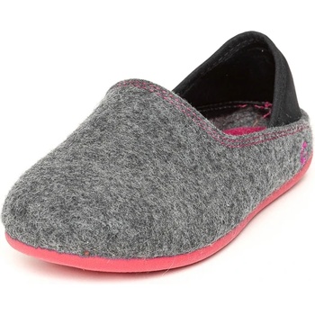 Gottstein Детски пантофи Gottstein Kid's Wool Slip-On House slippers - Anthrazit / Raspberry - размер 30 (EU) (702-5324-0113)