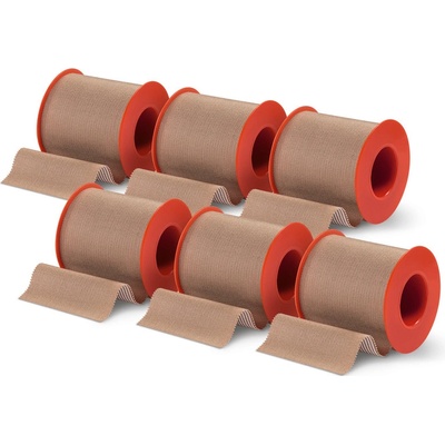 Omniplast náplast na cívce textilní 2,5 cm x 9,2 m 12 ks