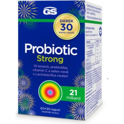 GS Probiotic Strong 90 kapslí