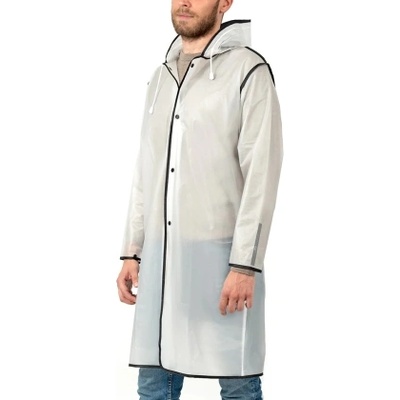 Дъждобран Perletti Travel, 14210, Полупрозрачен/Черен кант