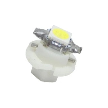 Лед крушки тип b8.4d 12v / 2w бял