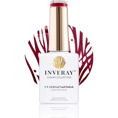 Inveray UV/LED Gél lak 150 RETRO RED 10 ml