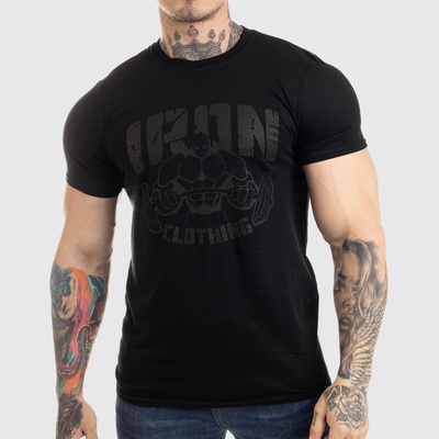 UltraSoft tričko Iron Man black on black – Zbozi.Blesk.cz