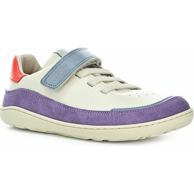 Aylla Shoes Ruraq Junior fialové celoročné nízke barefoot topánky