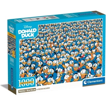Clementoni 1000ч. Impossible Donald Duck