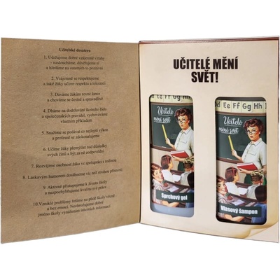 Bohemia Gifts Book Teachers Change the World подаръчен комплект