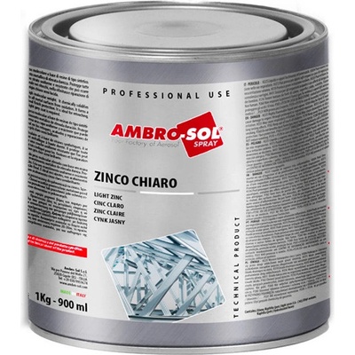 Zinkový nátěr Ambro-Sol Light Zinc 900 ml na štětec