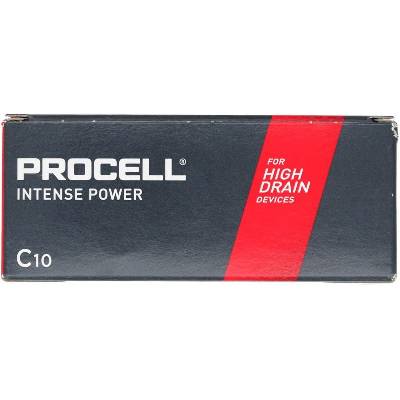 Батерия алкална индустриална LR14 C 1, 5V 10pk опаковка INTENSE PROCELL /цена за 10 батерии/ (PROCELL-LR14-10PK-INT)