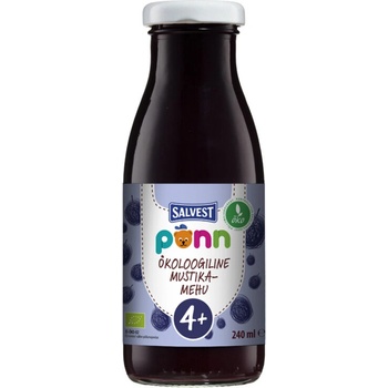 SALVEST Põnn Čučoriedková šťava s dužinou od 4.mesiaca BIO 240 ml